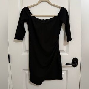 Crystal Doll NWT Black Asymmetrical Dress